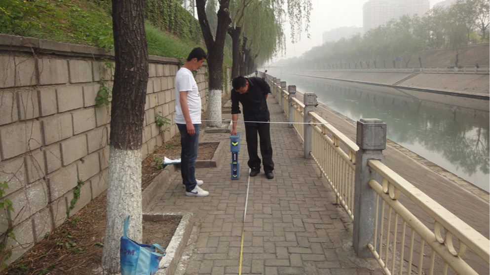 北京营城建都滨河绿道建设工程管线物探测绘工程